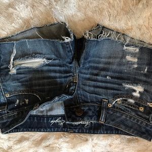 American Eagle cut off shorts